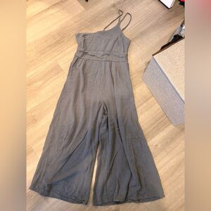 Elegant Charcoal Jumpsuit